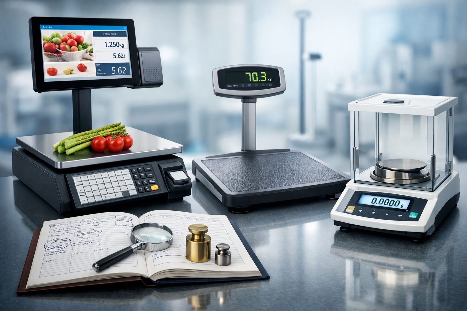 Balance en Métrologie Légale